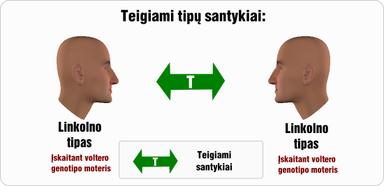 linkolnas teigiami santykiai