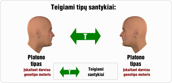 platonas teigiami santykiai