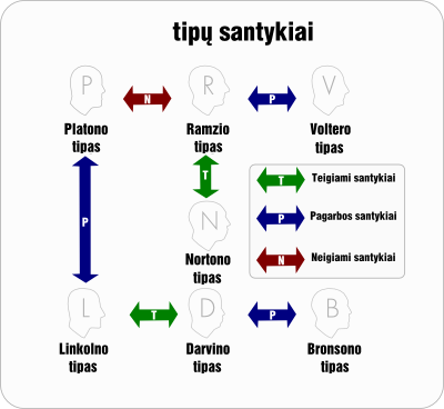 tipu santykiai graf